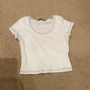 White brandy Melville top